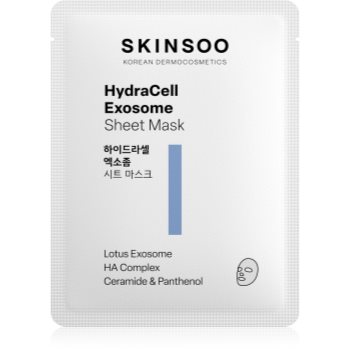 SKINSOO HydraCell Exosome Sheet Mask зволожувальнакосметична марлева маска 22 гр